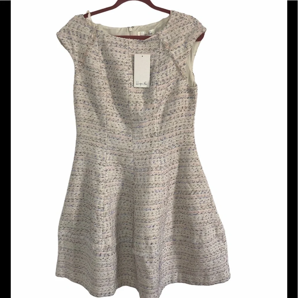 HARPER ROSE Tweed Fit & Flare Dress - Picture 2 of 8